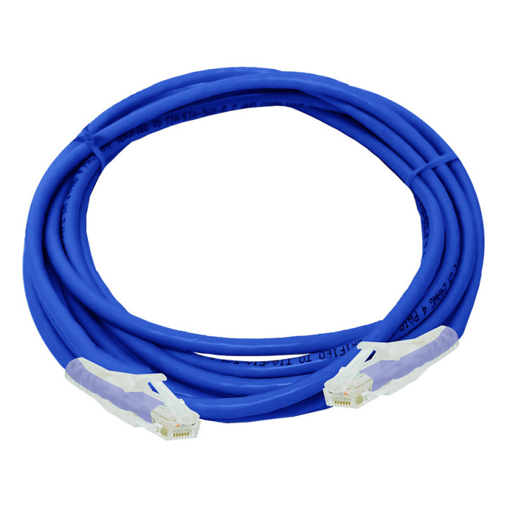 Linkbasic 3 Metre UTP Cat6 Flylead Blue