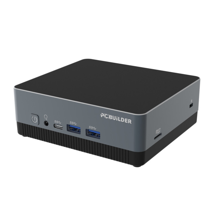 PCBuilder CUBE-N100 8GB DDR4 512GB Windows 11 Home Mini PC