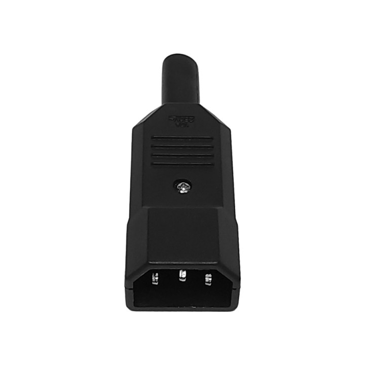 Male IEC 10A Connector
