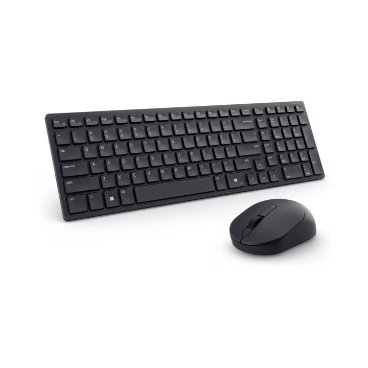 Dell Pro Compact Silent Keyboard and Mouse - KM555 - US International (QWERTY)