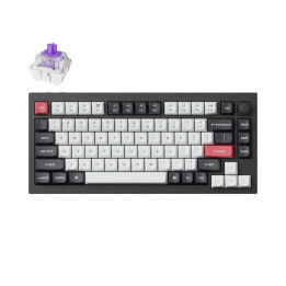 Keychron Q1H-M1 QMK Wireless Custom Keyboard - Black
