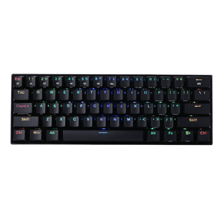 REDRAGON DRACONIC PRO Mechanical 61 Key|Bluetooth 5.0|RGB 9 Colour Modes|Rechargable Battery|Type-C Charging Cable Gaming Keyboa