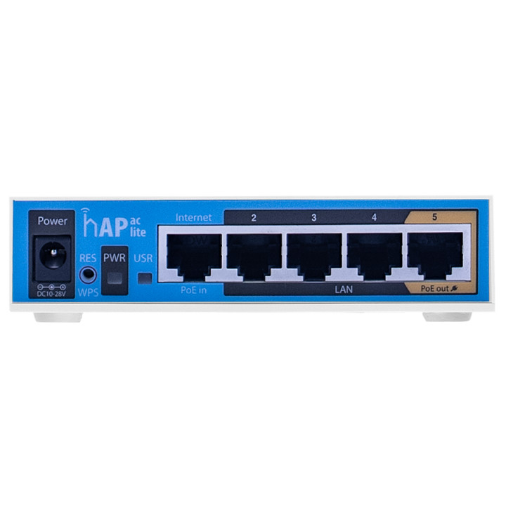 MikroTik hAP ac Lite 5 Port Ethernet 750Mbps WiFi 5 Router