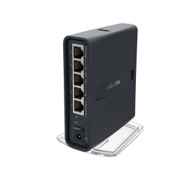 MikroTik hAP ac Lite Tower 5 Port Ethernet 750Mbps WiFi 5 Router