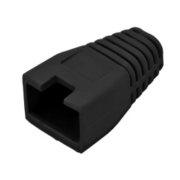 Linkbasic Black Boots RJ45