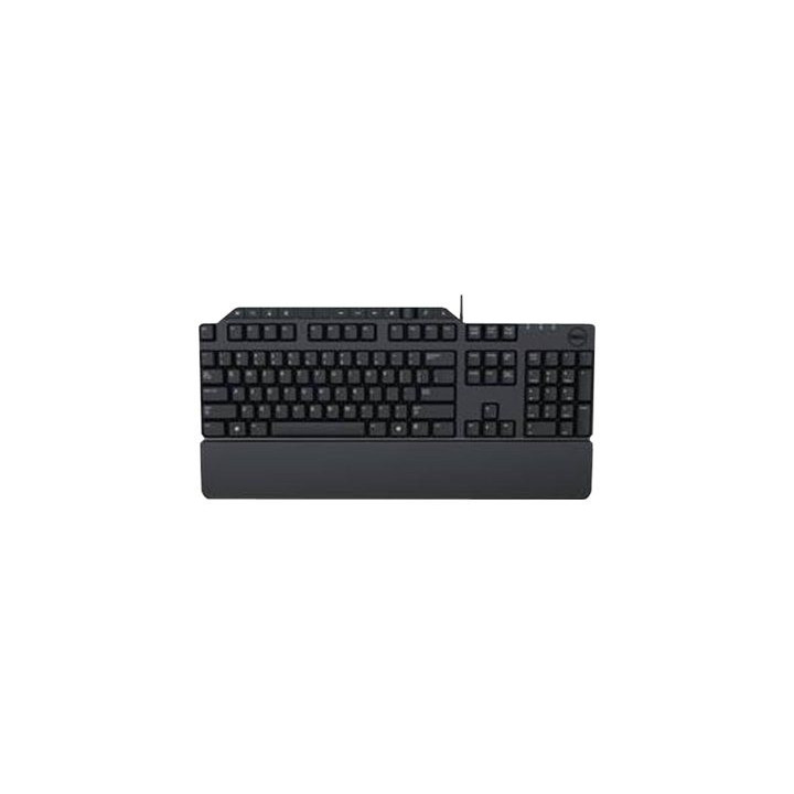 Dell Business Multimedia Keyboard KB522 USB Wired Keyboard - US International QWERTY - Black