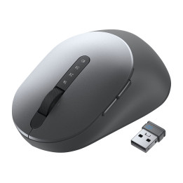 Dell Pro Plus Wireless Mouse MS5320W Bluetooth & 2.4GHz USB Receiver - Multi-Device - 1600 DPI - Black