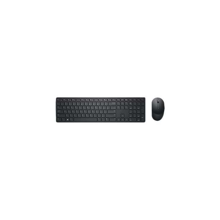 Dell Pro KM5221W Wireless Keyboard and Mouse Combo - US International QWERTY - Black