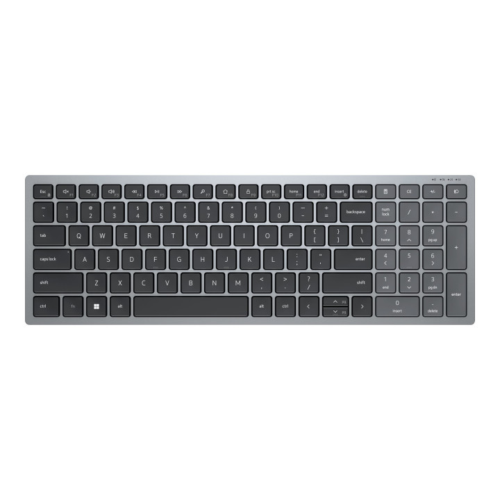 Dell Pro Plus Compact Keyboard KB740 USB-C & Bluetooth Wireless Keyboard - US International QWERTY