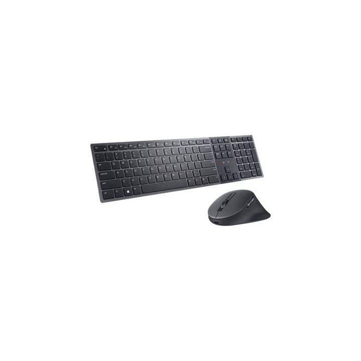Dell Pro Premium Collaboration Keyboard and Mouse KM900 Wireless Combo - US International (QWERTY) - Bluetooth & RF - Black