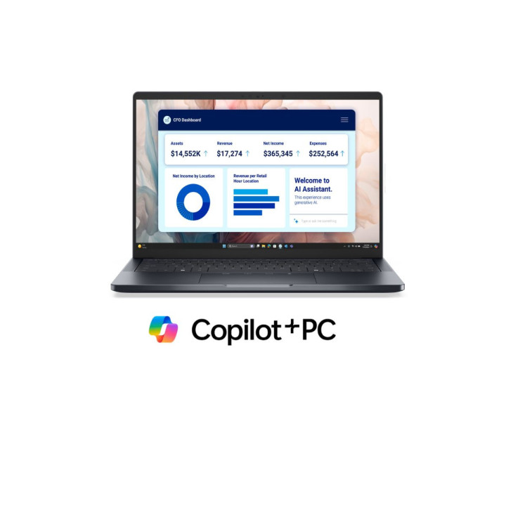 Dell Pro 14 Premium Laptop Intel Core Ultra 5 236V Copilot+ 16GB RAM 512GB SSD 14-inch FHD+ Windows 11 Pro vPro 3-Year ProSuppor