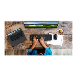 Dell Pro KM5221W Wireless Keyboard and Mouse Combo - US International (QWERTY) - Black