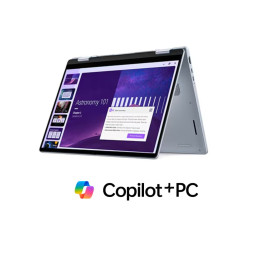 Dell 14 Plus 2-in-1 Laptop Intel Core Ultra 5 226V Copilot+ 16GB RAM 512GB SSD 14-inch Touch Windows 11 Home Ice Blue