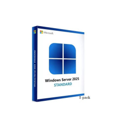 5-pack of Windows Server 2025/2022 User CALs (STD or DC), Cus Kit