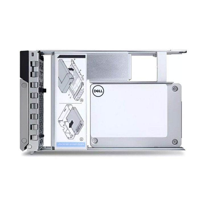 Dell 480GB SSD SATA ISE RI 6Gbps 512e 2.5in with 3.5in HYB CARR CK