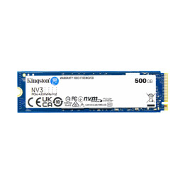 Kingston NV3 500GB M.2 2280 PCIe Gen4 NVMe Internal SSD
