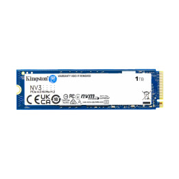 Kingston NV3 1TB M.2 2280 PCIe Gen4 NVMe Internal SSD