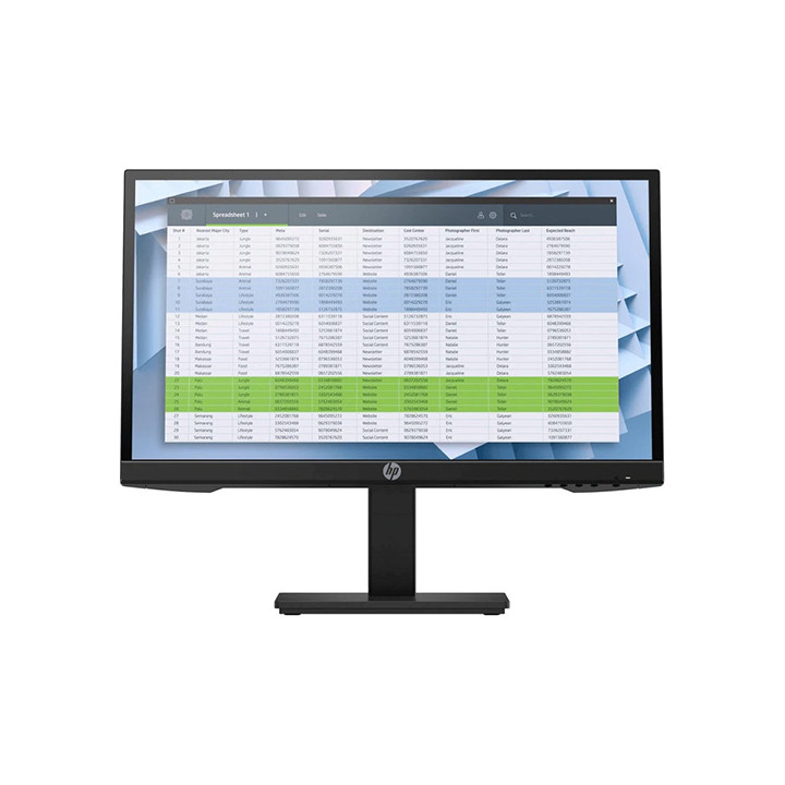 HP P22h G4 21.5-inch Full HD IPS Monitor | HDMI, DisplayPort & VGA | 7UZ36AS