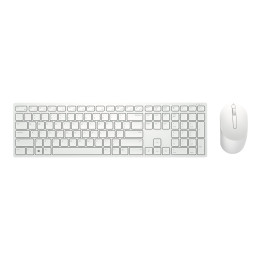 Dell Pro Wireless Keyboard and Mouse KM5221W White US International QWERTY