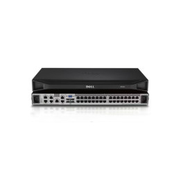 Dell DMPU4032-G01 32-port remote KVM switch with 4 remote users one local user dual power supply