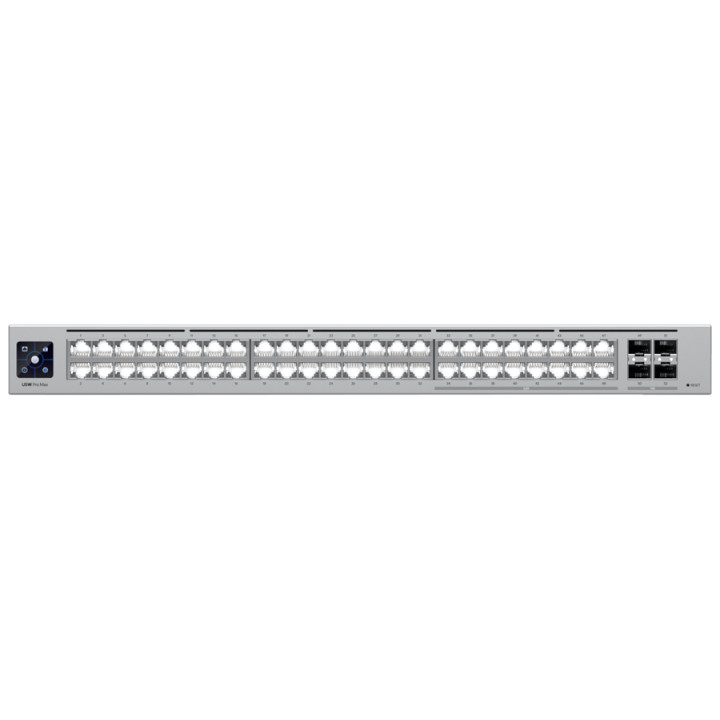 Ubiquiti UniFi Pro Max Switch 48 with 32 Gigabit 16x 2.5Gbps 4SFP+