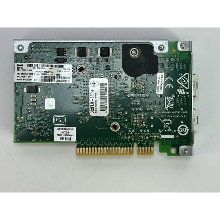HPE Ethernet 10Gb 2-port 562FLR- SFP+Adapter